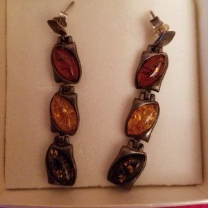 Amber Earrings